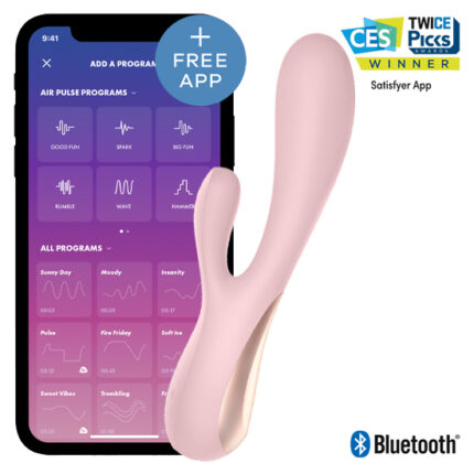 SATISFYER MONO FLEX MALVA CON APP - 001