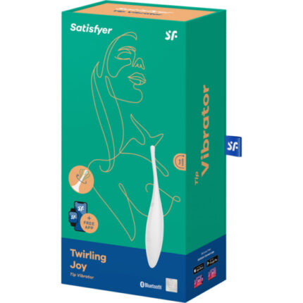 SATISFYER TWIRLING JOY CON APP - BLANCO - 002