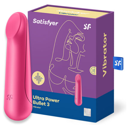 SATISFYER ULTRA POWER BULLET 3 - ROJO - 001