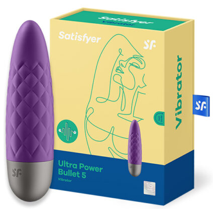 SATISFYER ULTRA POWER BULLET 5 - MORADO - 001