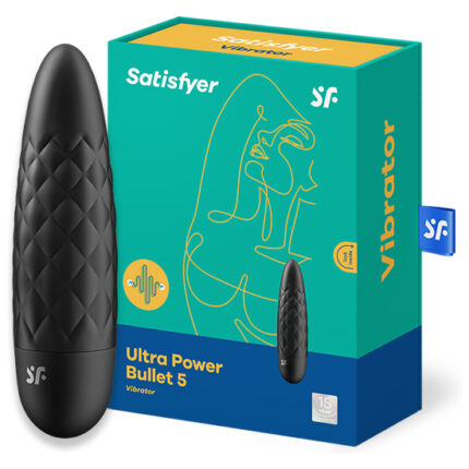 SATISFYER ULTRA POWER BULLET 5 - NEGRO - 001