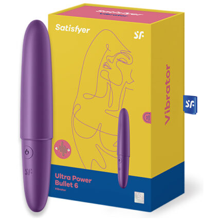 SATISFYER ULTRA POWER BULLET 6 - MORADO - 001