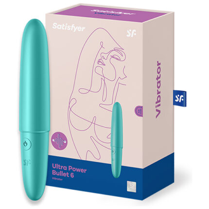 SATISFYER ULTRA POWER BULLET 6 - TURQUESA - 001