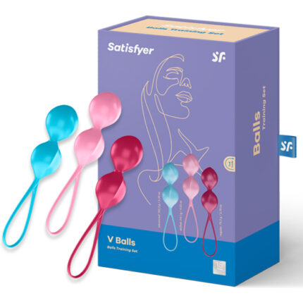 SATISFYER V BALLS - KIT DE ENTRENAMIENTO - 001