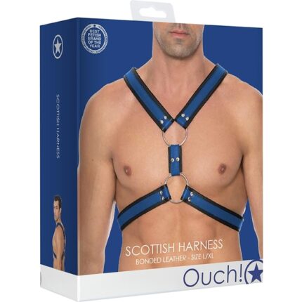 SCOTTISH HARNESS - AZUL - 002