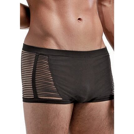 SEAMLESS OPEN BLIND SHORT - BLACK - ONE SIZE - 001