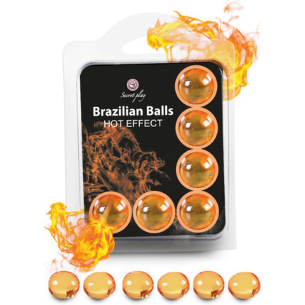 SECRET PLAY SET 6 BRAZILIAN BALLS EFECTO CALOR - 001