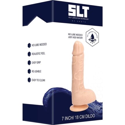 SELF LUBRICATION PENE REALÍSTICO 22CM - 002