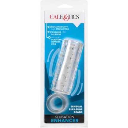 SENSATION ENHANCER - FUNDA PARA EL PENE TRANSPARENTE - 002