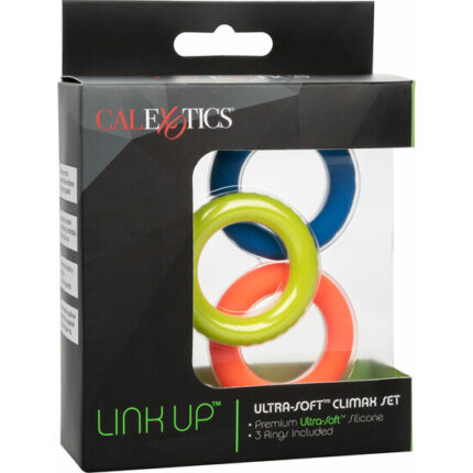 SET ANILLOS PENE - LINK UP ULTRA-SOFT CLIMAX - 002