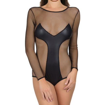 SET BODY NEGRO Y PLUMAS DEL DESEO - 001