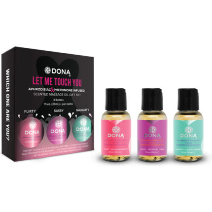 SET DE REGALO DE ACEITE PERFUMADO PARA MASAJES - 001