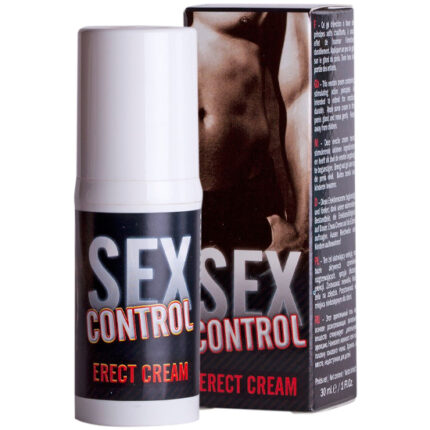 SEX CONTROL CREMA PARA LA ERECCION - 001