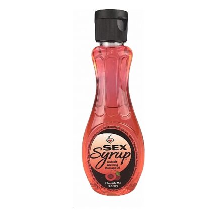 SEX SYRUP - ACEITE DE MASAJE CEREZA - 118ML - 001