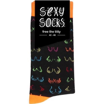 SEXY SOCKS - FREE THE TITTY - 42-46 - 002
