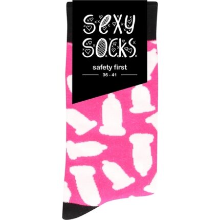 SEXY SOCKS - SAFETY FIRST - 42-46 - 002