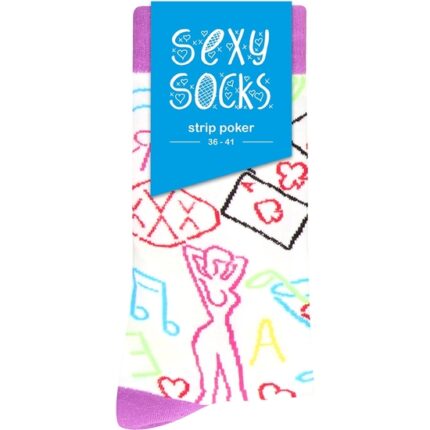 SEXY SOCKS - STRIP POKER - 42-46 - 002