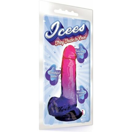 SHADES - PENE GRANDE DE GELATINA - ROSA Y CIRUELA - 002