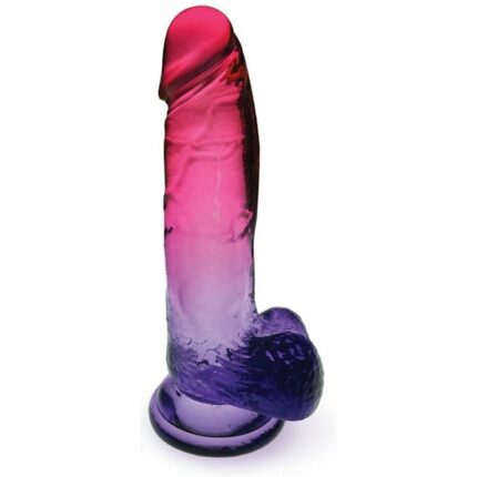 SHADES - PENE GRANDE DE GELATINA - ROSA Y CIRUELA - 001