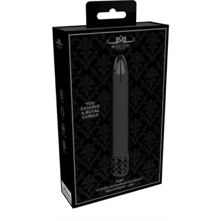 SHINY - BALA RECARGABLE ABS - BRONCE - 002