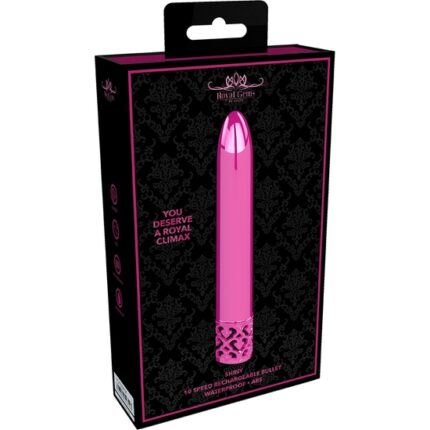 SHINY - RECHARGEABLE ABS BULLET - ROSA - 002