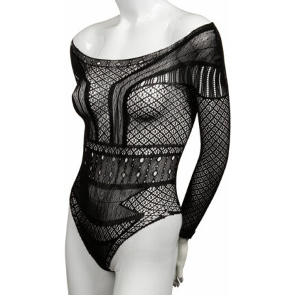 SHOULDER BODY SUIT  - NEGRO - 001