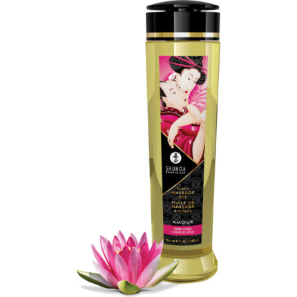 SHUNGA ACEITE DE MASAJE EROTICO AMOR - 001