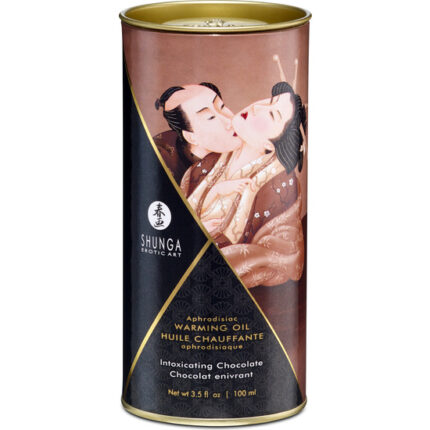 SHUNGA ACEITE EFECTO CALOR CHOCOLATE 100 ML - 002