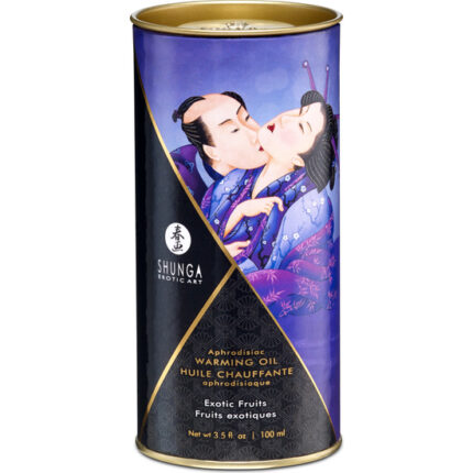 SHUNGA ACEITE EFECTO CALOR FRUTAS EXÓTICAS 100 ML - 002