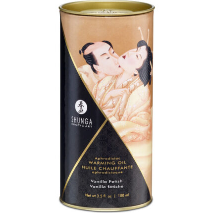 SHUNGA ACEITE EFECTO CALOR VAINILLA 100 ML - 002