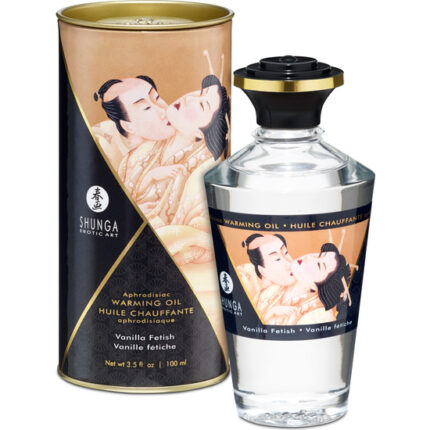 SHUNGA ACEITE EFECTO CALOR VAINILLA 100 ML - 001