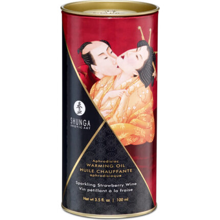 SHUNGA ACEITE EFECTO CALOR VINO 100 ML - 002