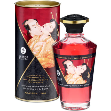 SHUNGA ACEITE EFECTO CALOR VINO 100 ML - 001