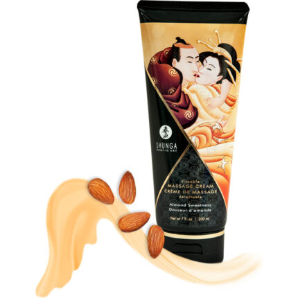 SHUNGA CREMA MASAJE ALMENDRA DULCE 200 ML - 002