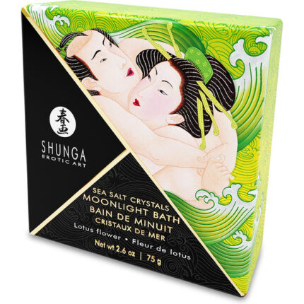 SHUNGA CRYSTALS BATH SALTS LOTUS FLOWER 75G - 001