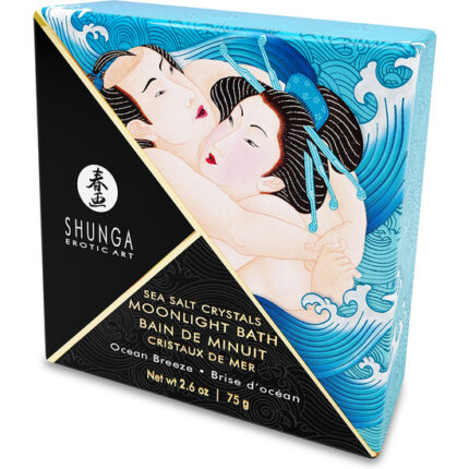 SHUNGA CRYSTALS BATH SALTS OCEAN BREEZE 75G - 001