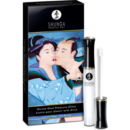 SHUNGA GLOSS PARA EL PLACER ORAL CON SABOR A COCO - 001