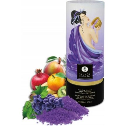 SHUNGA ORIENTAL CRYSTALS BATH SALTS - EXOTIC FRUITS 500 GR - 002