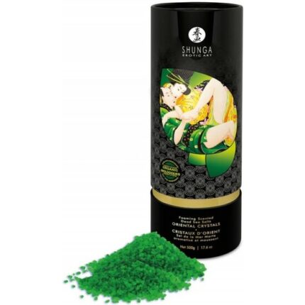 SHUNGA ORIENTAL CRYSTALS BATH SALTS - LOTUS FLOWER 500 GR - 001