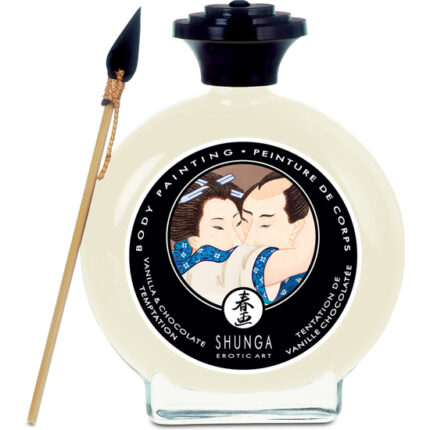 SHUNGA PINTURA CORPORAL DE VAINILLA Y CHOCOLATE - 001