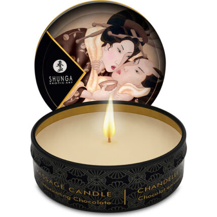 SHUNGA VELA DE MASAJE CHOCOLATE 30 ML - 001