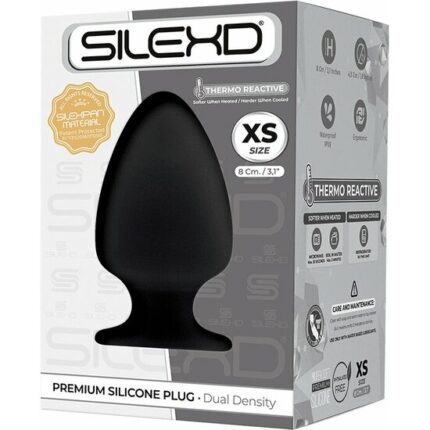 SILEXD MODELO 1 PLUG XS 8CM - NEGRO - 002