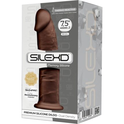 SILEXD MODELO 2 - PENE REALÍSTICO 19CM - MARRÓN - 002