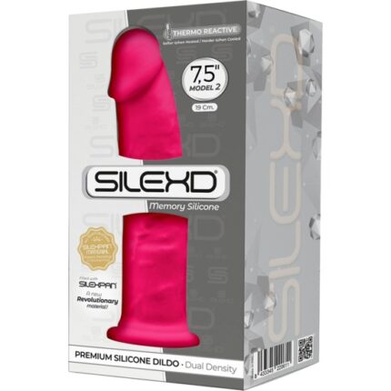 SILEXD MODELO 2 - PENE REALÍSTICO 19CM - ROSA - 002