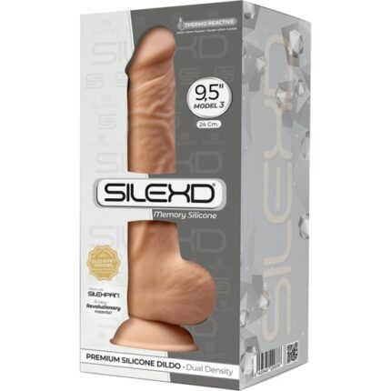 SILEXD MODELO 3 - PENE REALÍSTICO 24CM - CARNE - 002