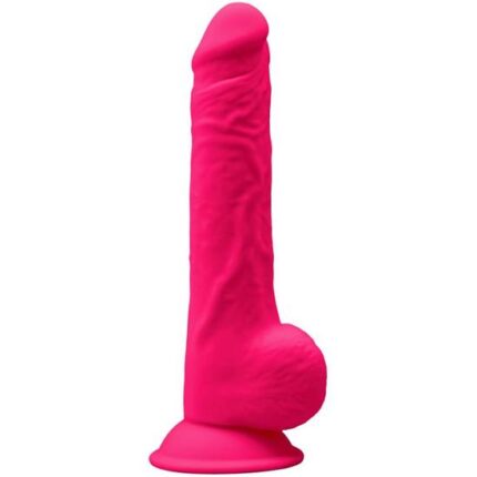 SILEXD MODELO 3 - PENE REALÍSTICO 24CM - ROSA - 001