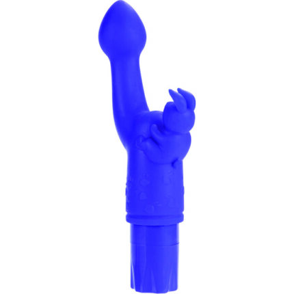 SILICONE CONEJITO VIBRADOR KISS MORADO - 001