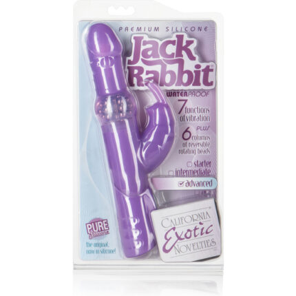 SILICONE JACK RABBIT MORADO - 002