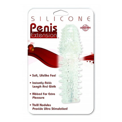 SILICONE PENIS EXTENSION FUNDA PARA EL PENE - 002