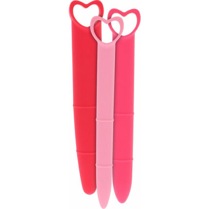 SILICONE VAGINAL DILATORS-PINK - 001